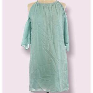 Maven West Women’s Casual Cold Shoulder Mini Dress